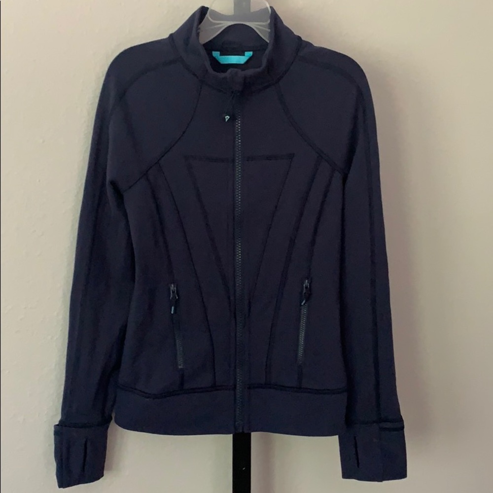Ivivva blue zip up jacket
